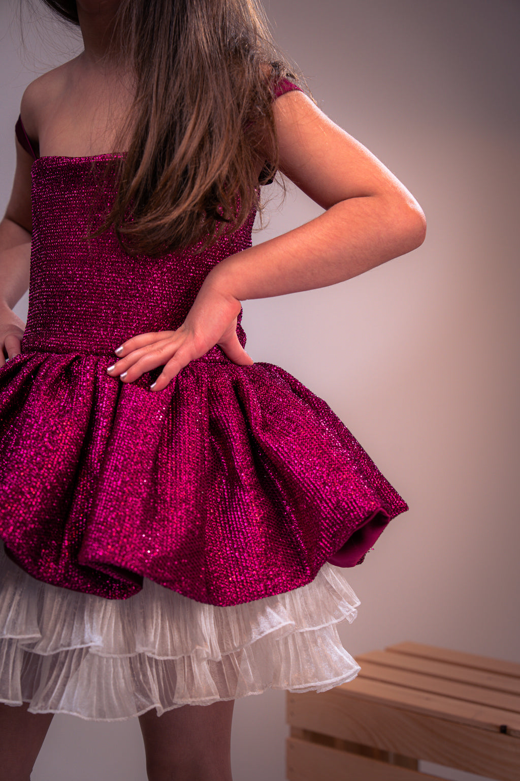 Deep-Pink Dress